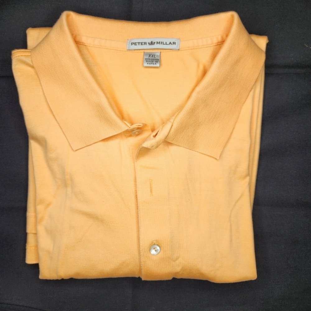 Peter Millar Mens XXL Cotton Polo